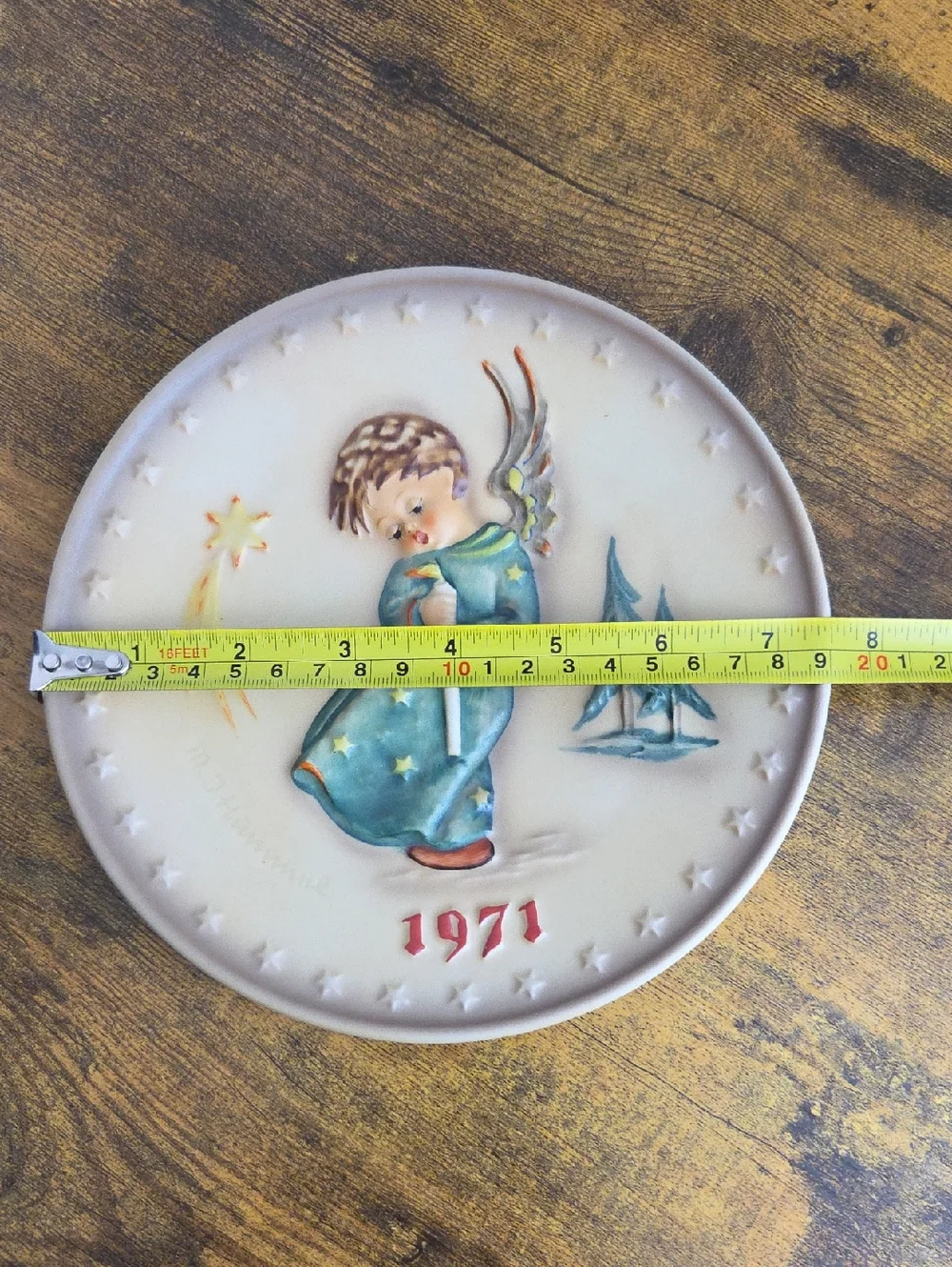Collectible‎ Hummel Ceramic Annual Plate 1971 Commemoration Of 100th Anniversary
